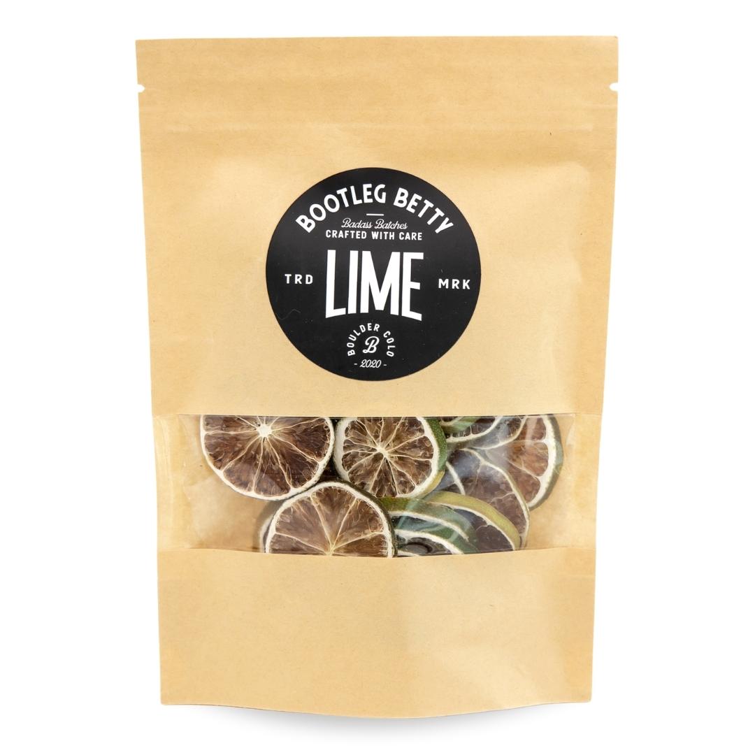 Dehydrated Lime Garnish