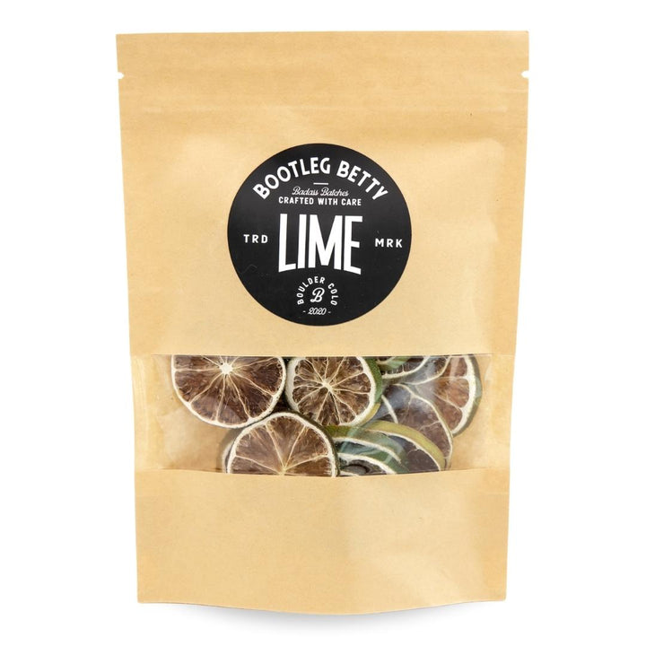 Dehydrated Lime Garnish