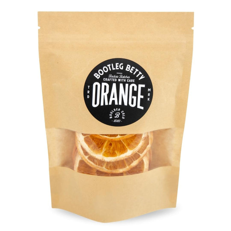 Dehydrated Orange Garnish